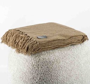 Plaid Cosy 150x200cm marron