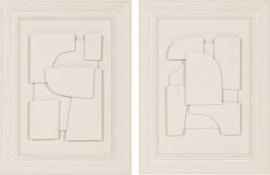 Alternative view of TABLEAU TOILE PS 30X4X40 ABSTRAIT 3D