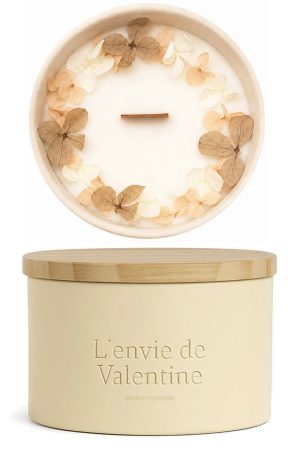 375g Bougie parfumée avec boite en céramique- PASSION PARADIS
