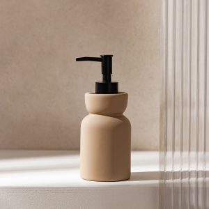 Distributeur taupe | 7,2x7,2x17,5 cm