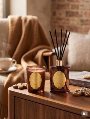 Ensemble de parfums |Caramel au pain d'épice | 70 g + 50 ml |